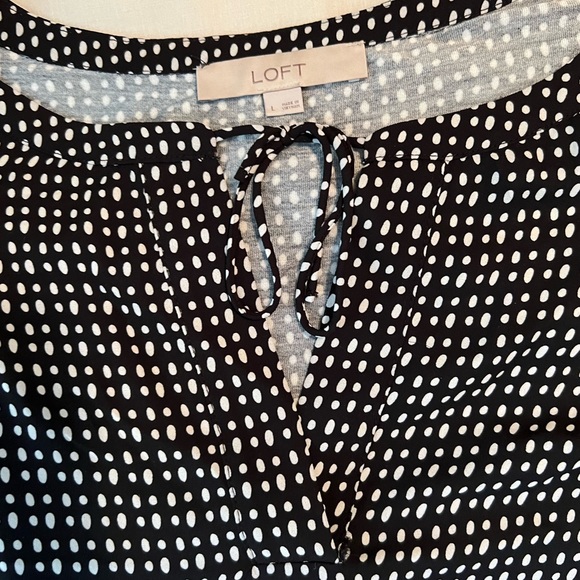 Loft Mix Media Blouse - Picture 2 of 5